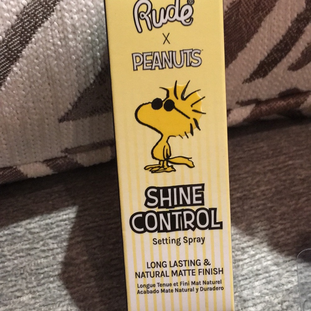Rude X Peanuts Shine Control Setting Spray